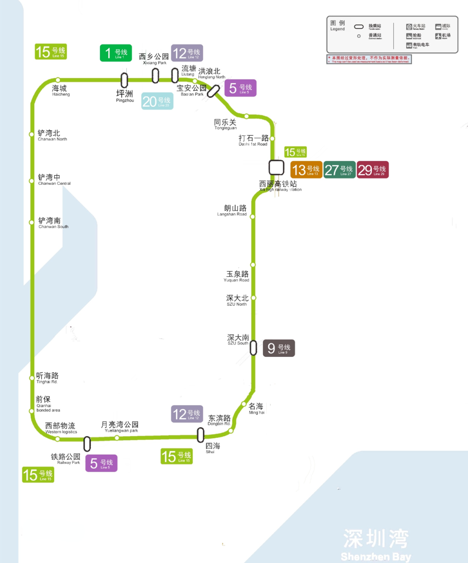 15号线地铁线路图换乘图片