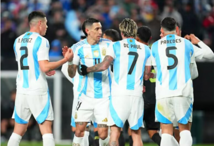 友谊赛梅西缺席阿根廷30开门红恩佐破门迪马利亚超老马