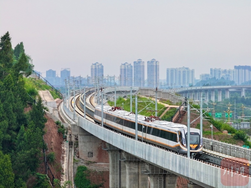 万千气象看四川丨预计年内开通!轨道交通资阳线项目建设刷新"进度条"