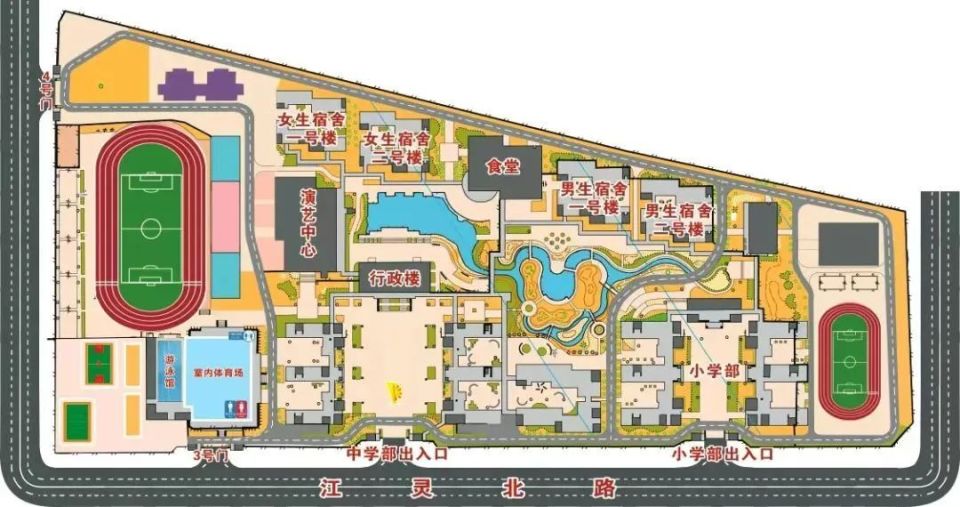 (地址:南沙区东裕街111号)广州大学附属中学南沙实验学校"演艺中心"