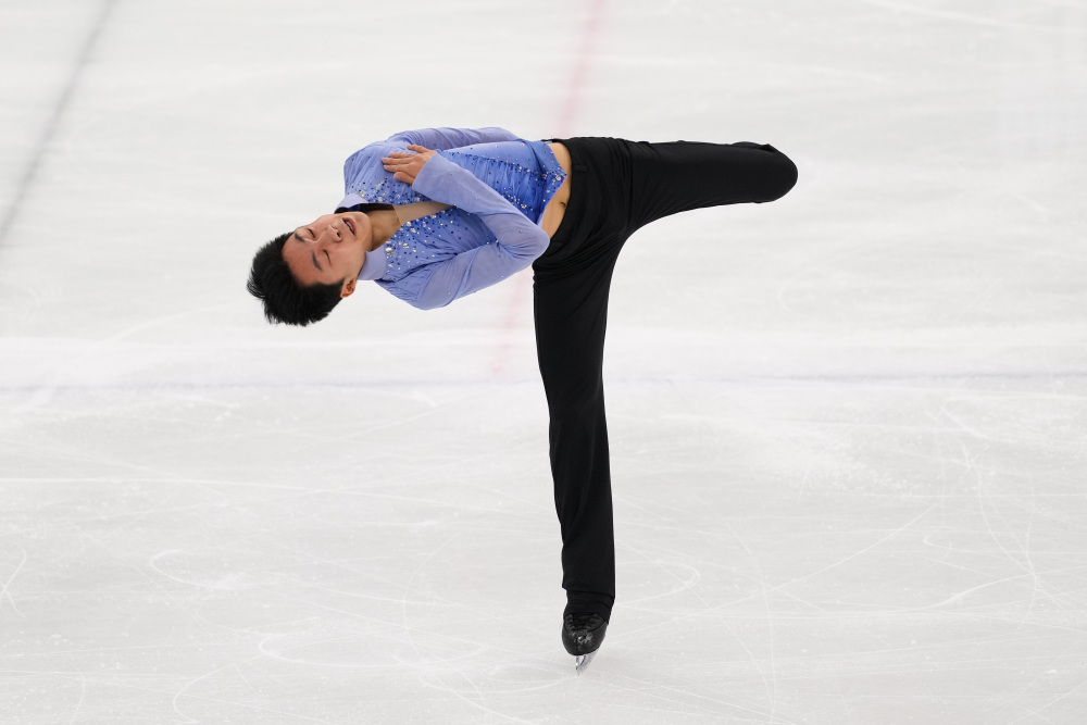 花样滑冰——男单自由滑赛况