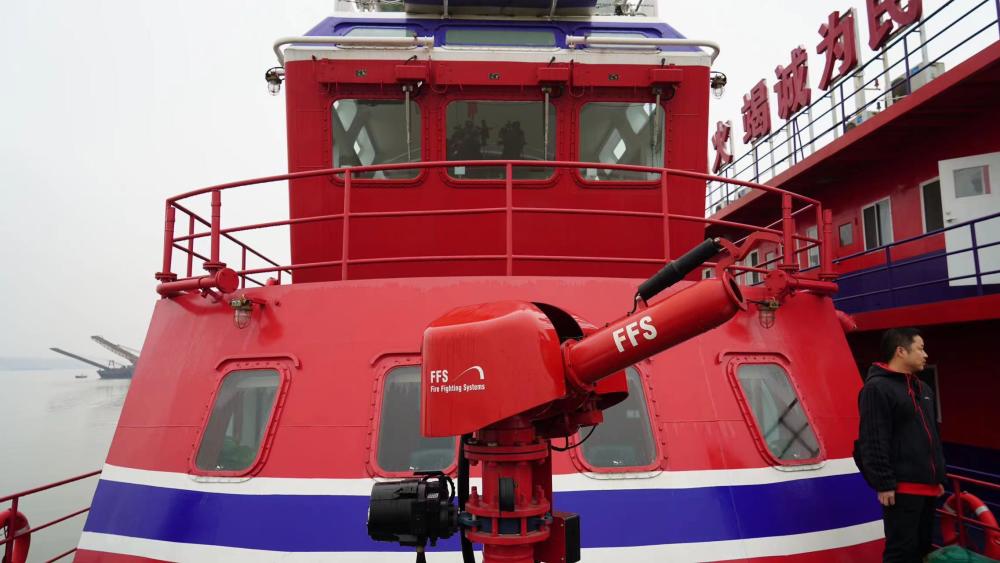 出警快火力猛长沙消防这艘水上救援神器预计今年入列