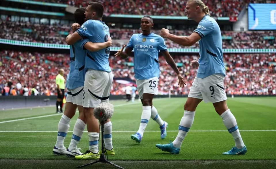 曼城拿下社区盾杯