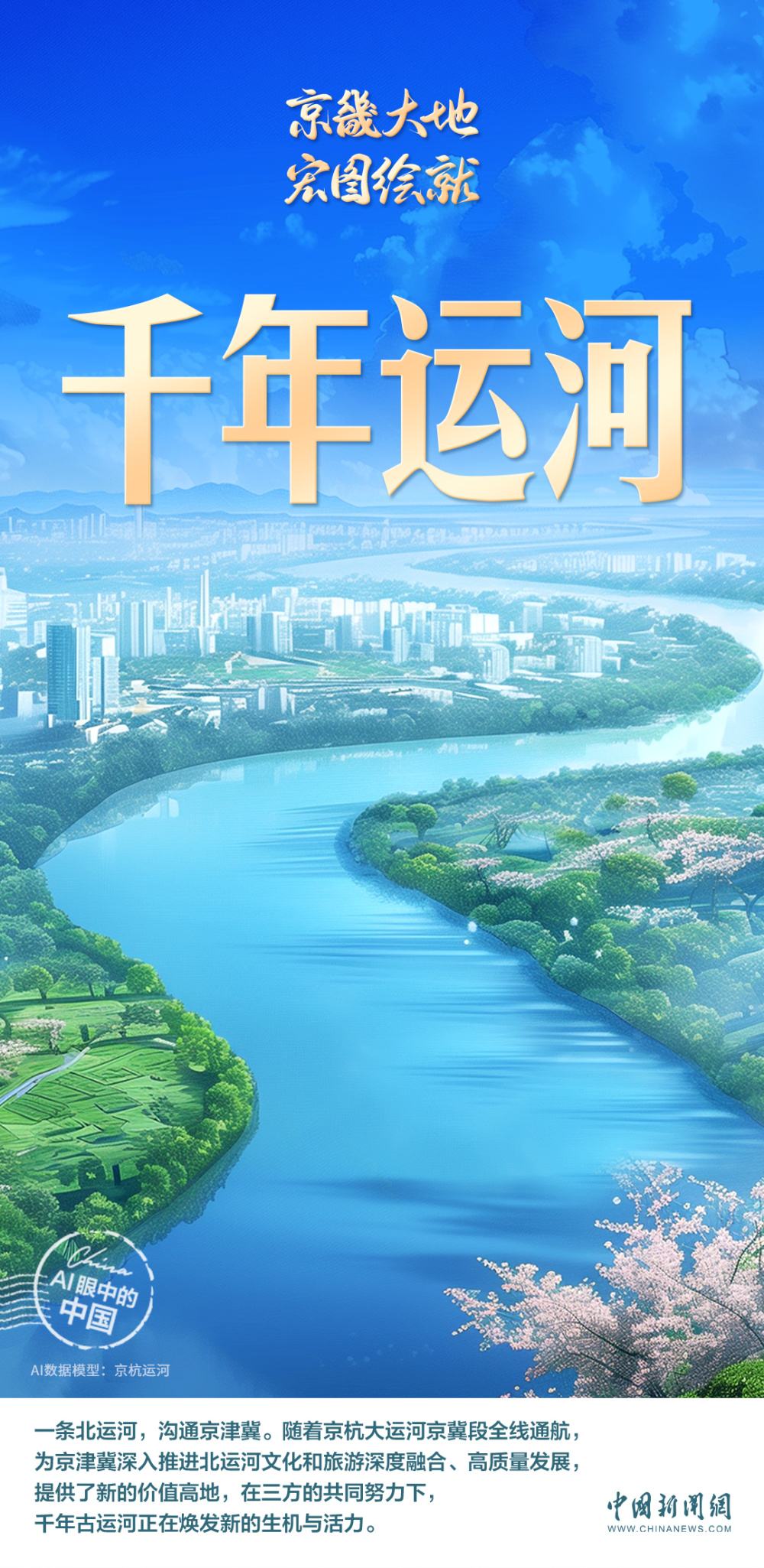 【瓣瓣同心】ai眼中的中国|京畿大地,宏图绘就