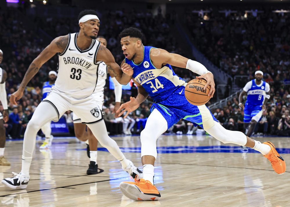 篮球nba常规赛雄鹿胜篮网2