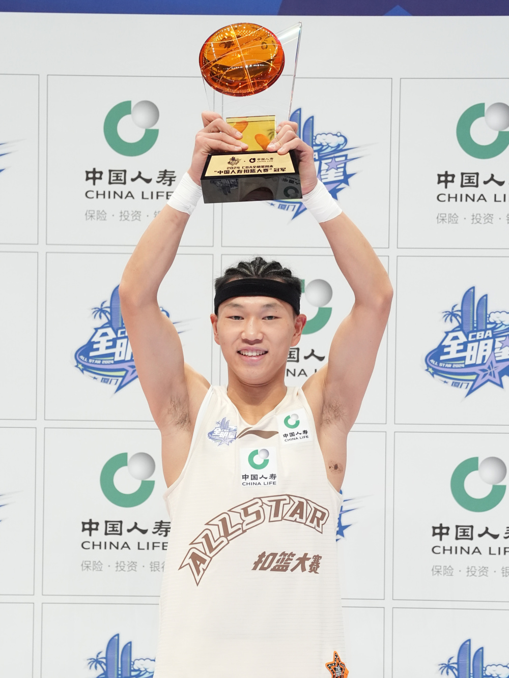 篮球cba全明星赛万磊获扣篮大赛冠军