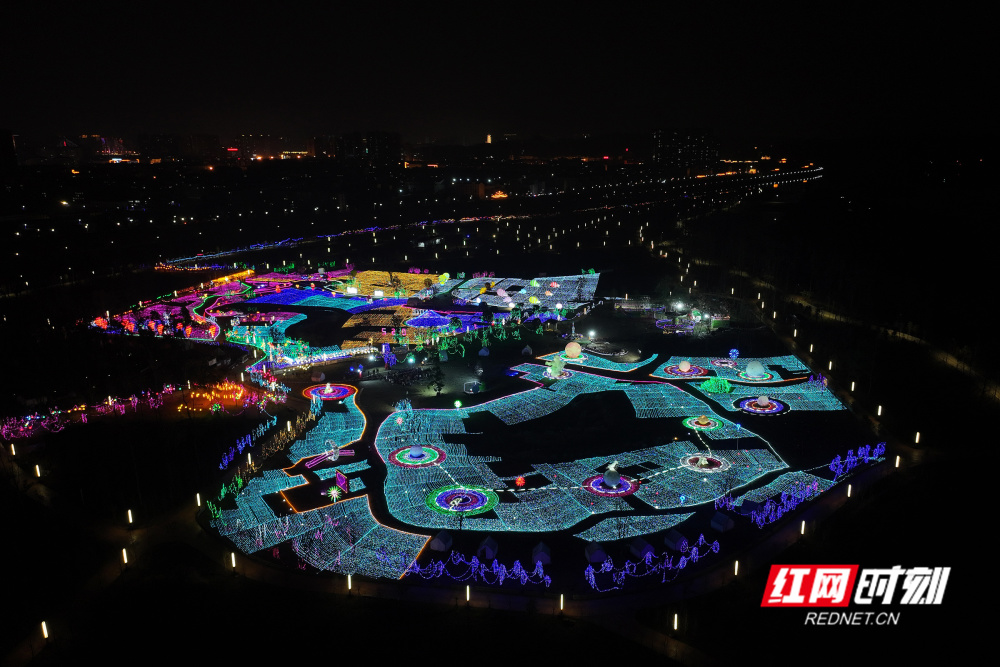 高清大图|资阳:新春百乐汇中的浪漫灯会_腾讯新闻