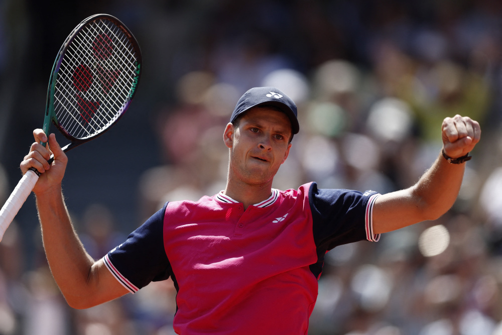 (外代二线)网球——法网:胡尔卡奇晋级_腾讯新闻