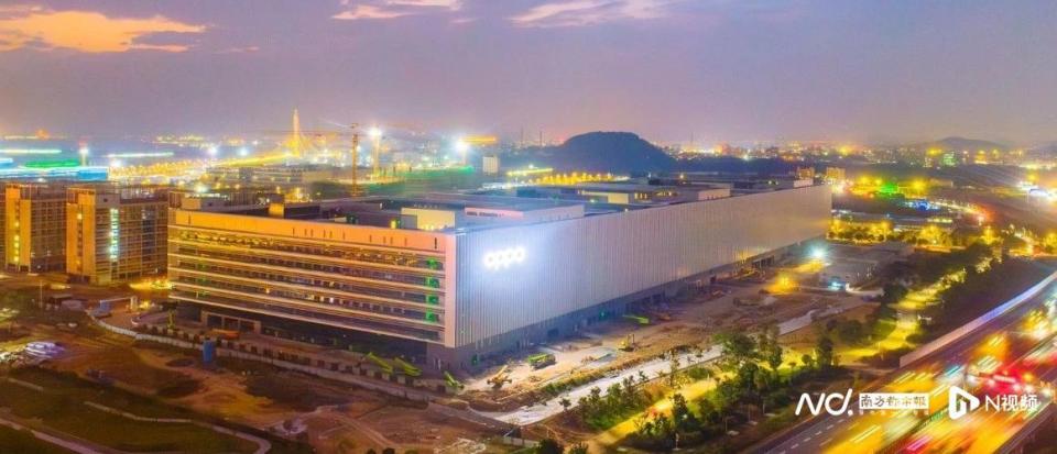 oppo智能制造中心即将亮相东莞滨海湾又解锁一新地标