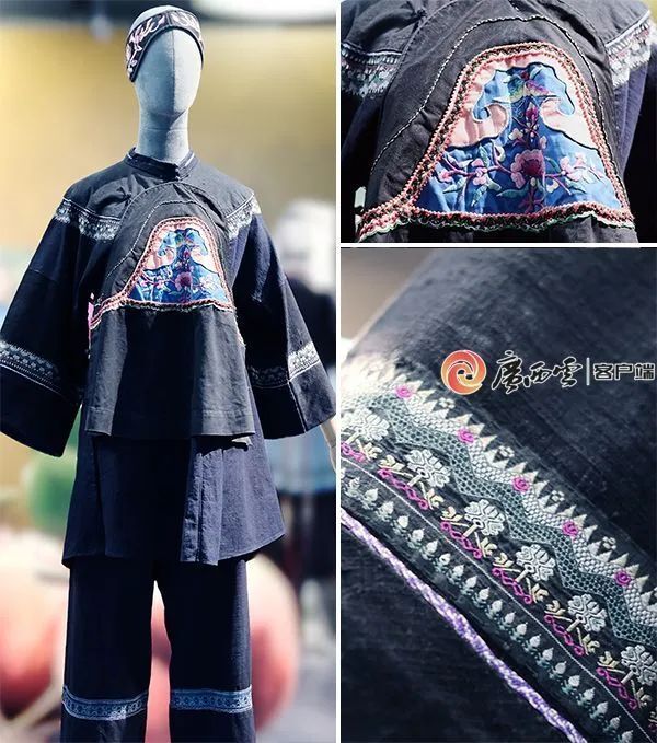 族男子大多穿对襟衣,长裤,女子梳辫挽髻或包头帕,穿大襟布扣蓝黑衣