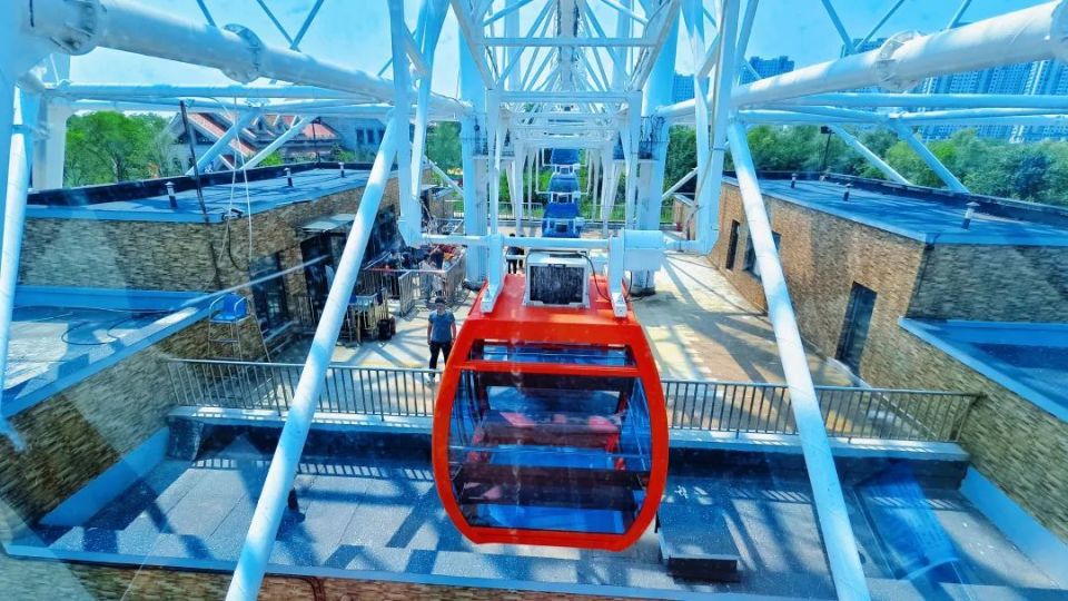 "丹东之眼"摩天轮通过了国家大型游乐设施检测及获得相关合格资质证明