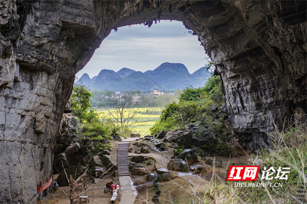 寻景记 | 道县"月岩":山外春光明媚,山内别有洞天_腾讯新闻