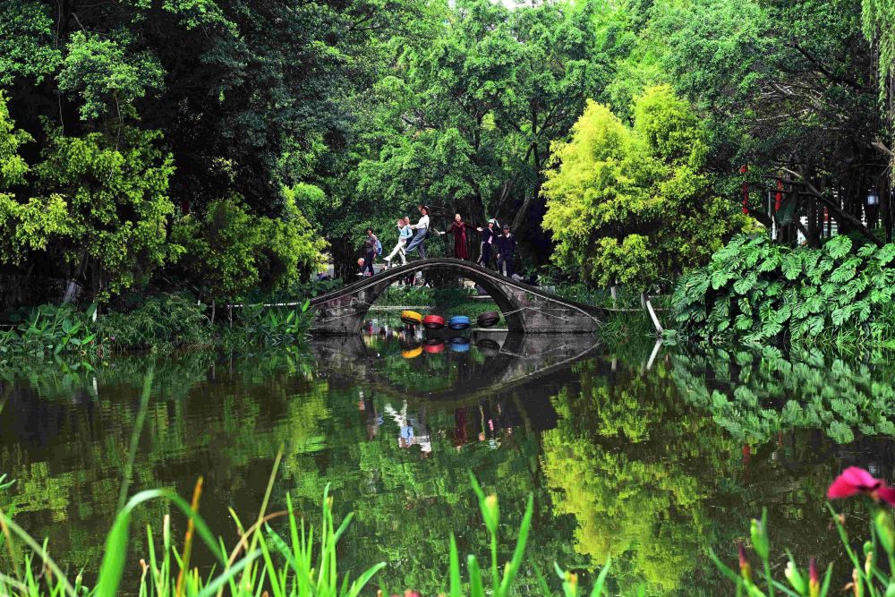 重庆大渡口公园三境融合,成为重庆市民休闲娱乐的好去处