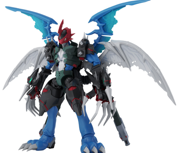 数码宝贝frs系列拼装模型机甲龙兽公开 帅气值爆表的踩点龙兽_腾讯