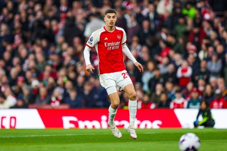 哈弗茨单赛季打进13球,成为20队制英超进球最多的德国球员