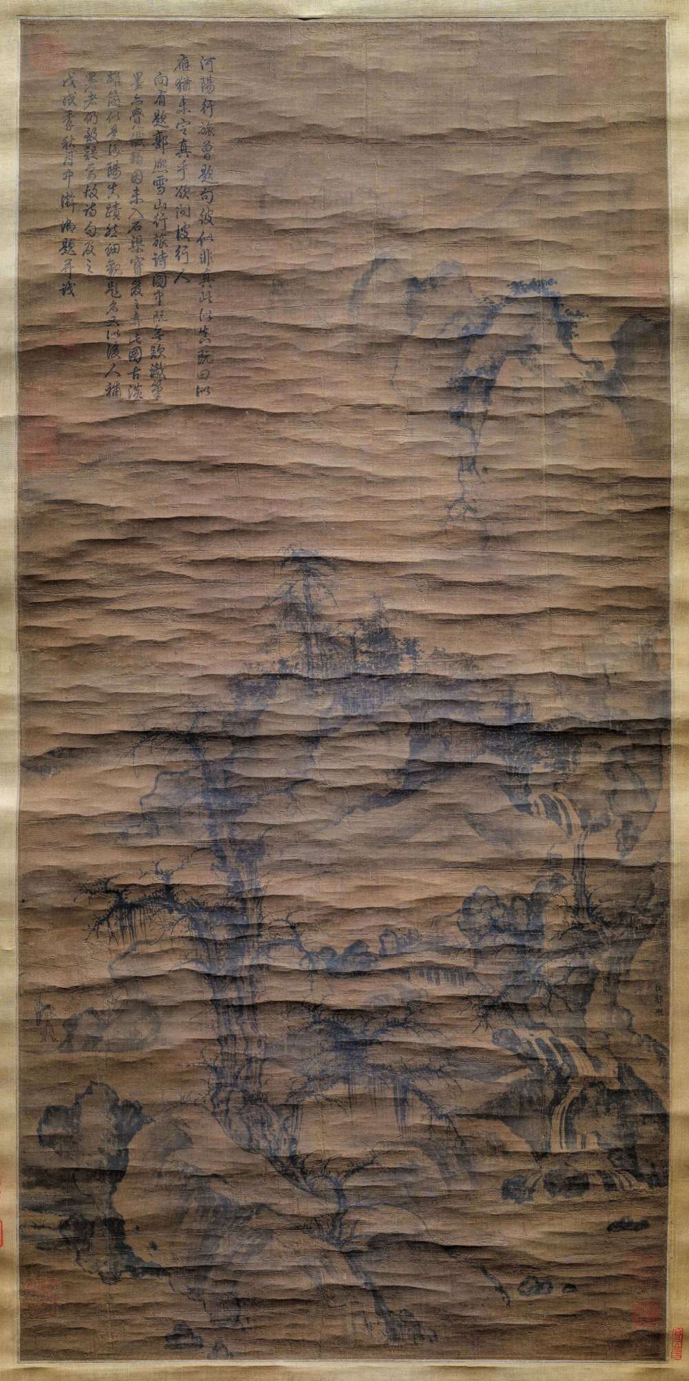 穿越千年的山水之旅，北宋郭熙《溪山行旅图》高清赏析
