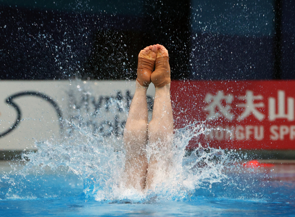 跳水——男子3米板:王宗源,谢思埸包揽冠亚军