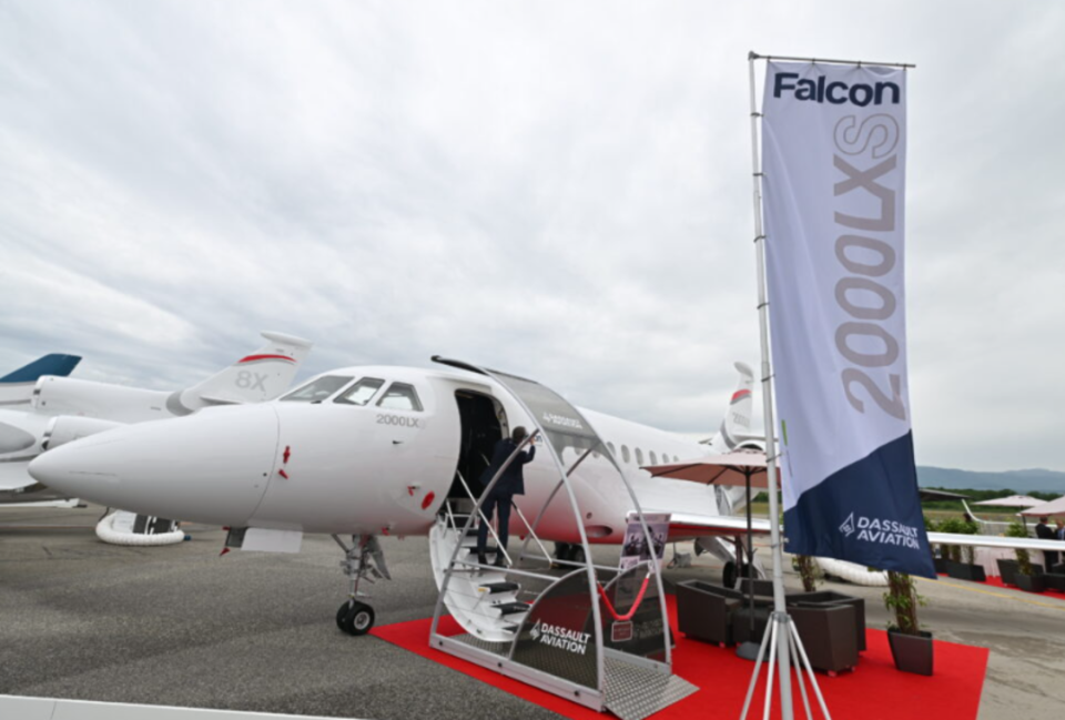 2024欧洲公务航空展 商务飞机大排名