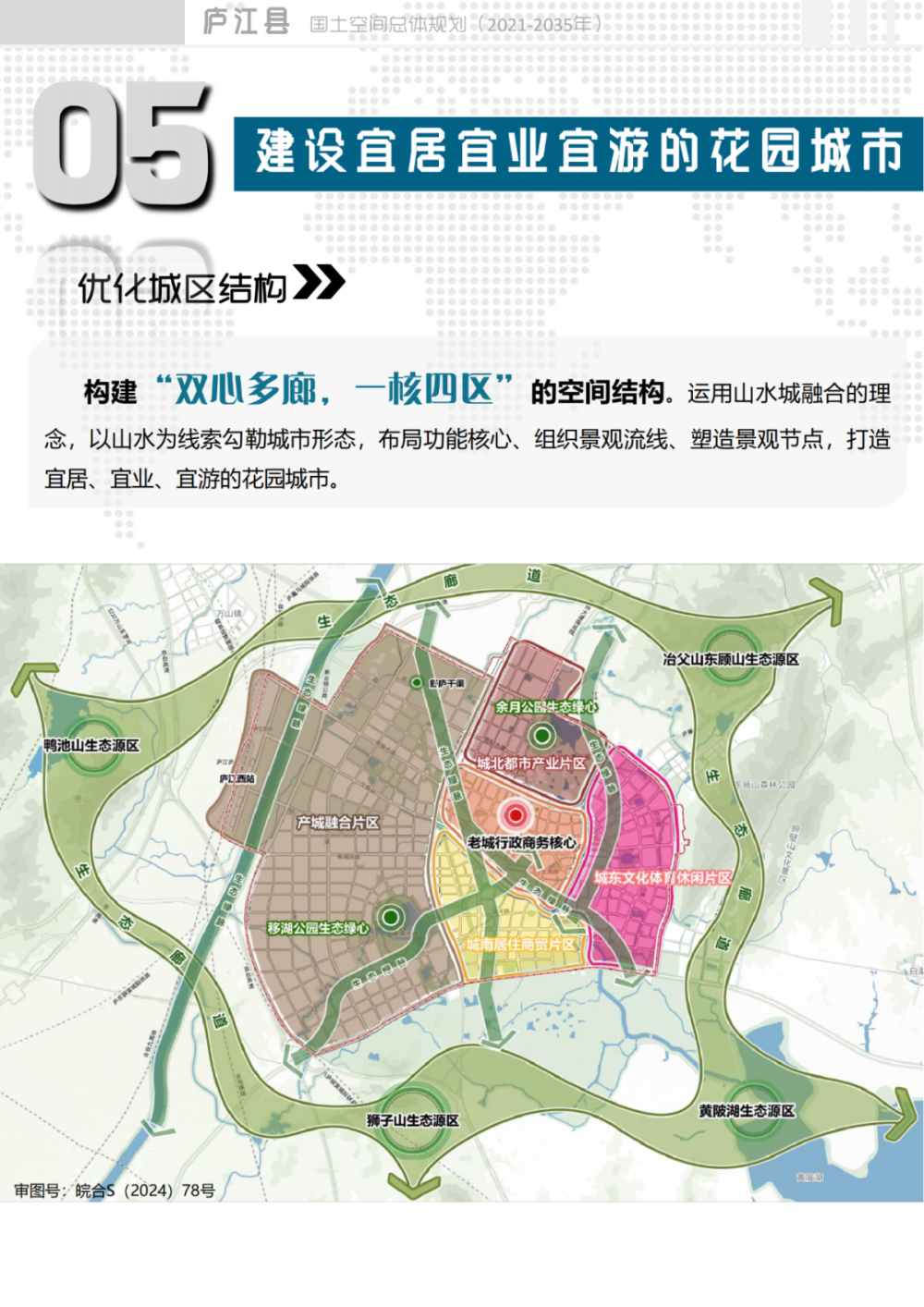 庐江县国土空间总体规划