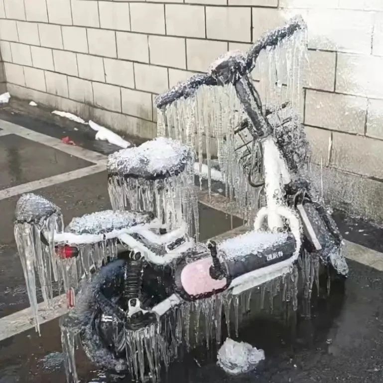 广州冻雨图片