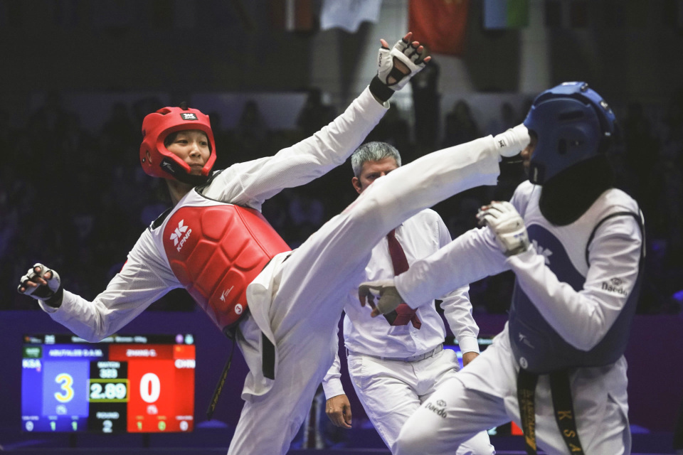 16人参赛九人获奖牌 中国跆拳道队世锦赛种下希望