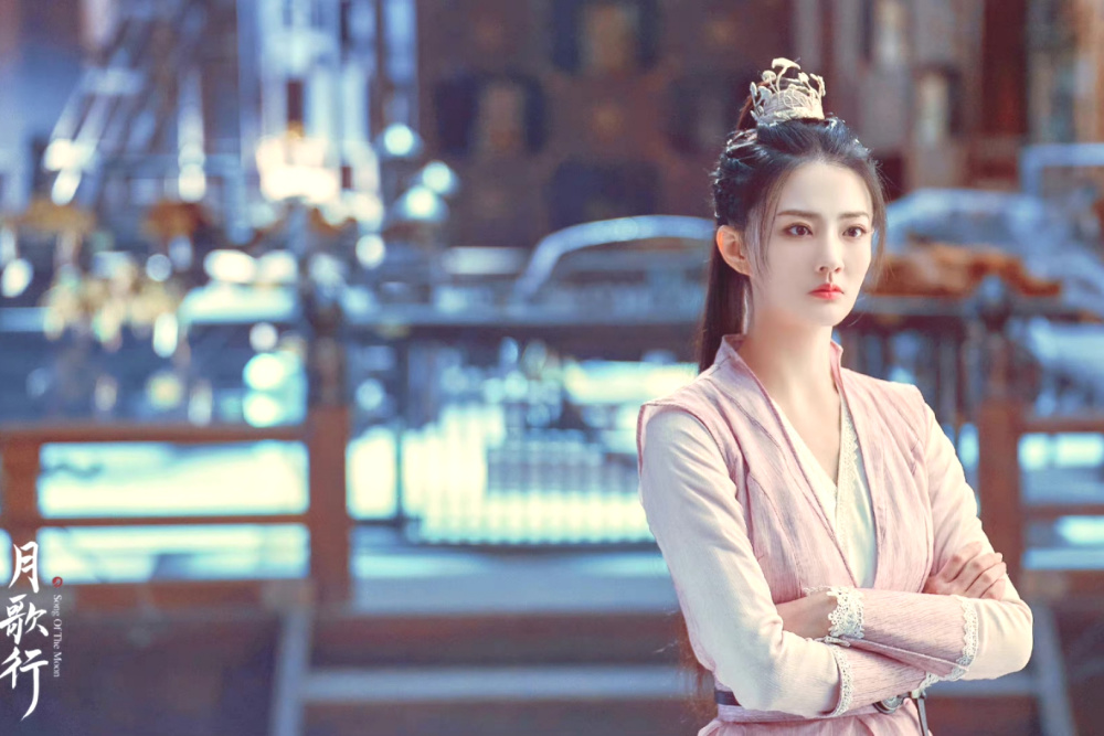 《月歌行》中的七位古装女神,徐璐美,陈钰琪飒,林