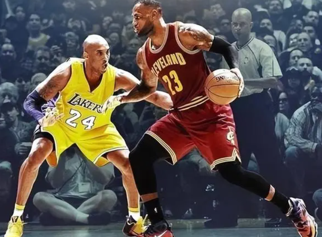 23vs24詹姆斯与科比交手22次老詹场均287科比表现如何