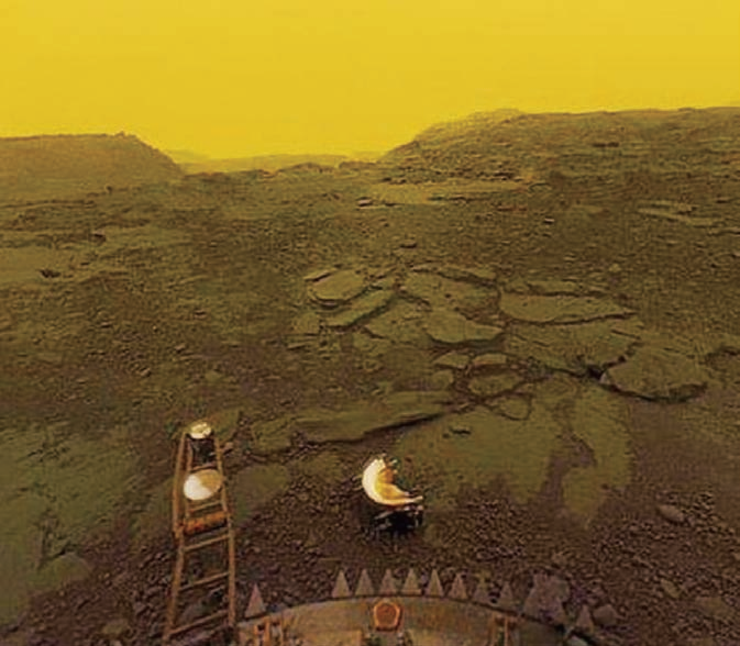 金星13,14号探测器传回的金星表面数据令人窒息的金星不得不说,金星上