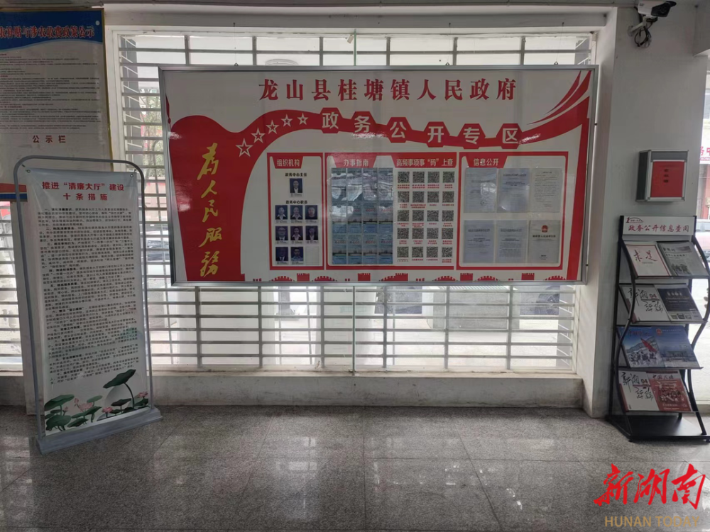 龙山县桂塘镇:为民服务再升级 便民大厅显成效-腾讯新闻
