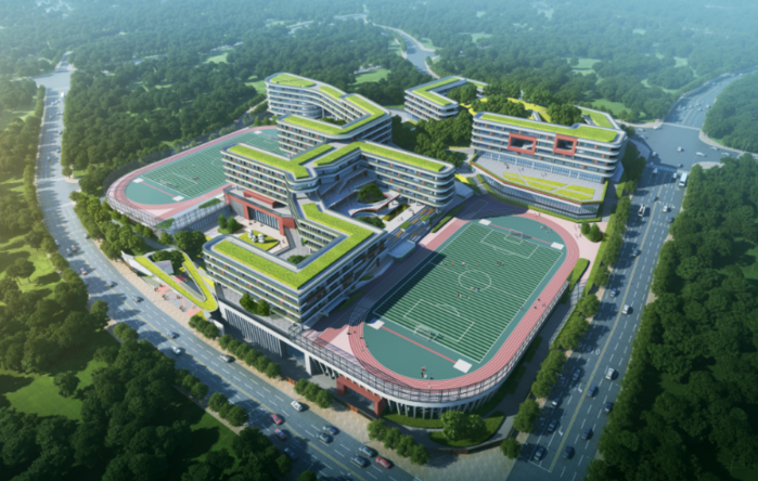 大竹林某知名学校悄悄停工,只能借读九曲河?周边居民焦麻了