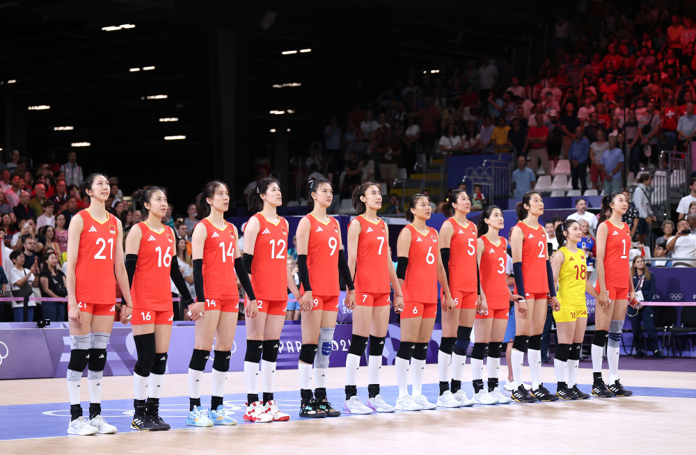 巴黎奥运会 | 排球——女排小组赛:中国对阵美国