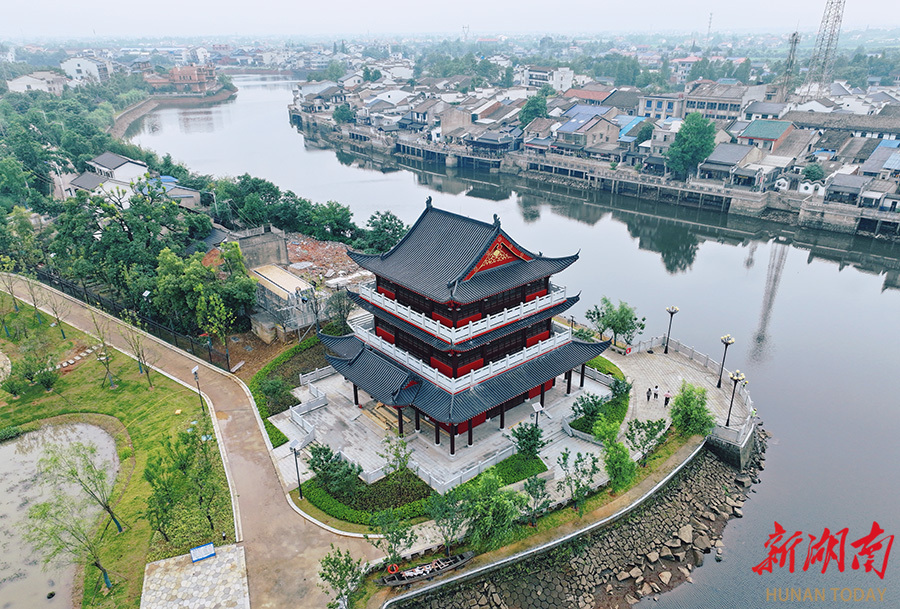 靖港古镇再添新景
