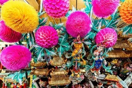 塔尔寺酥油花馆常年对外展览