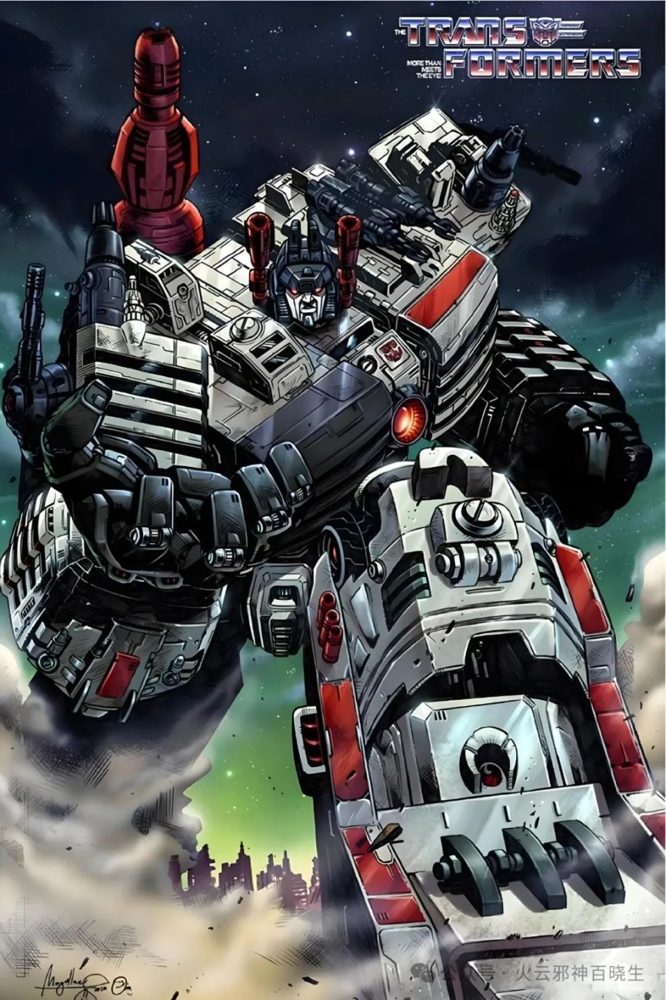 泰坦级领袖巨无霸福特和萨克巨人,曾被魔力神球利用,给塞伯坦充电