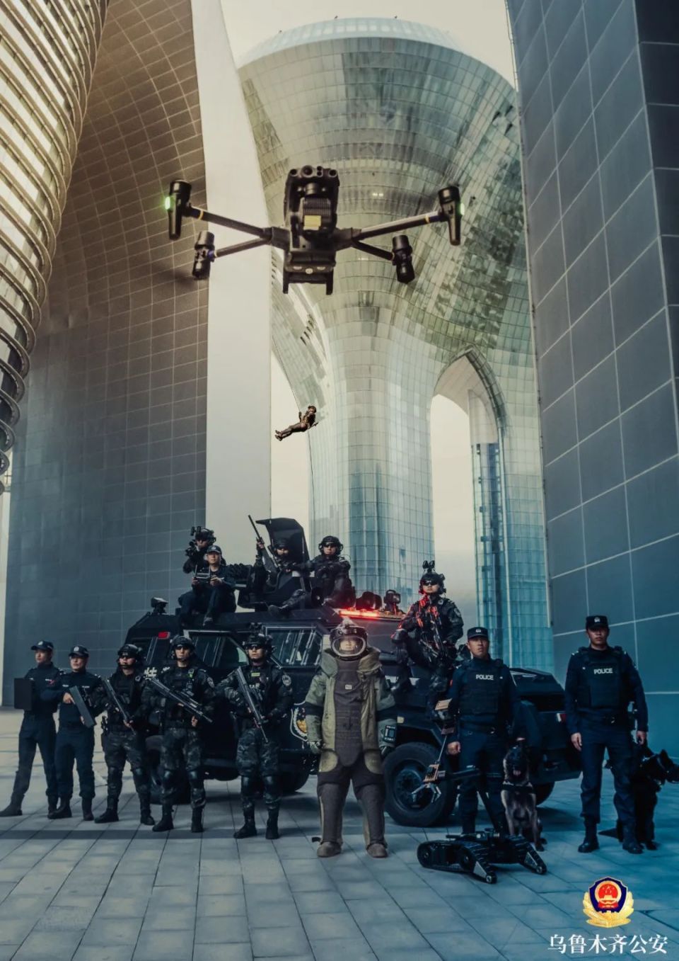 让安全看得见全时空,全范围看特警精英做行动派一组大片来袭守