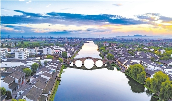 临平运河水乡绘新景诗画江南佳丽地