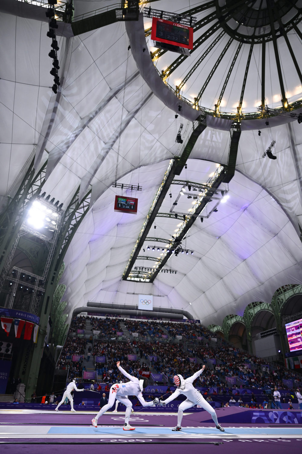 巴黎奥运会|击剑——女子个人重剑赛况(4)