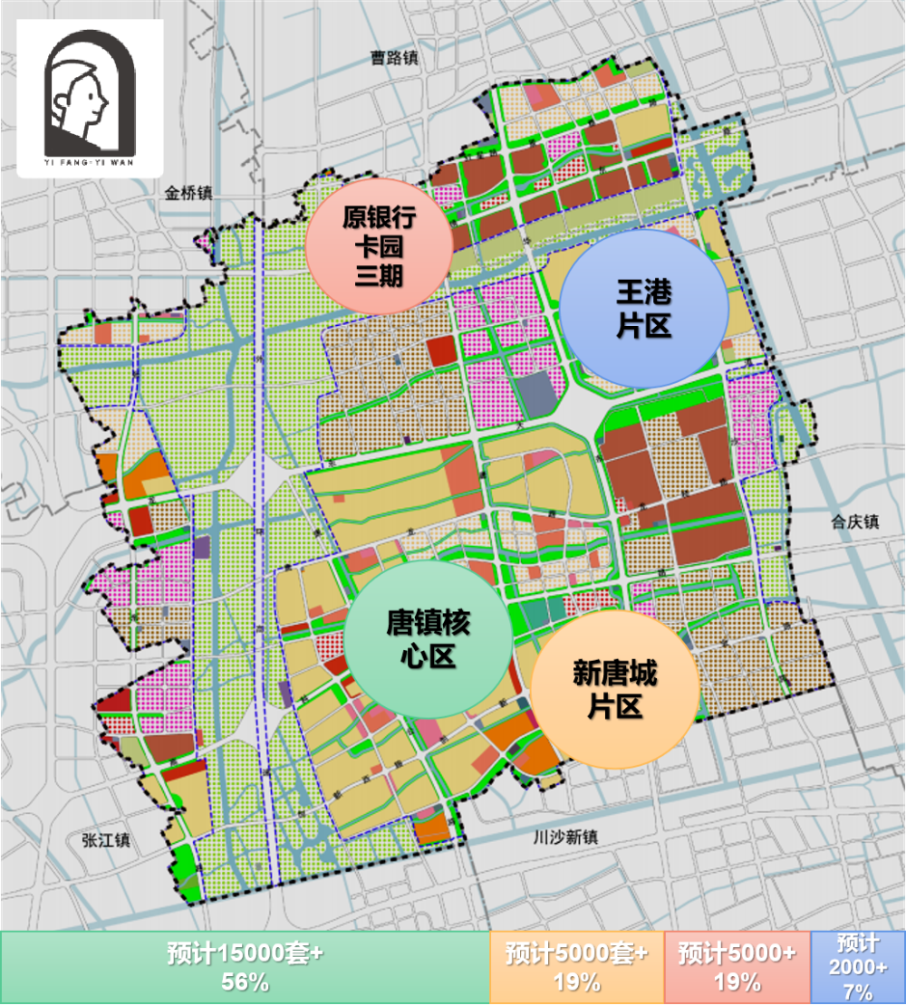 唐镇规划图 未来五年图片
