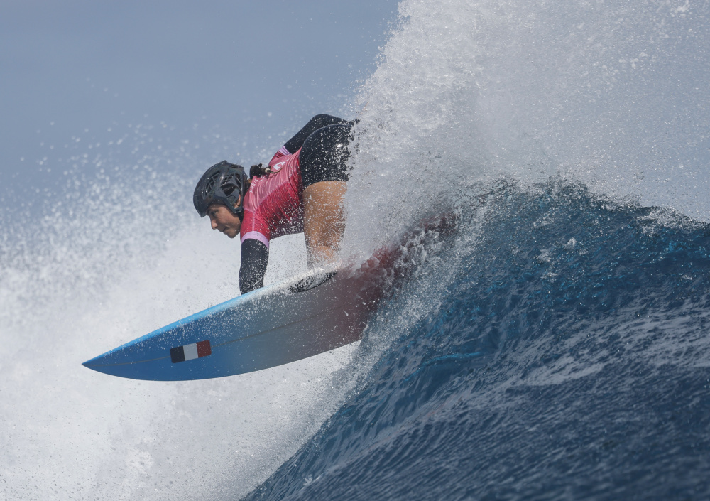 巴黎奥运会|冲浪——女子组:铜牌赛赛况(3)