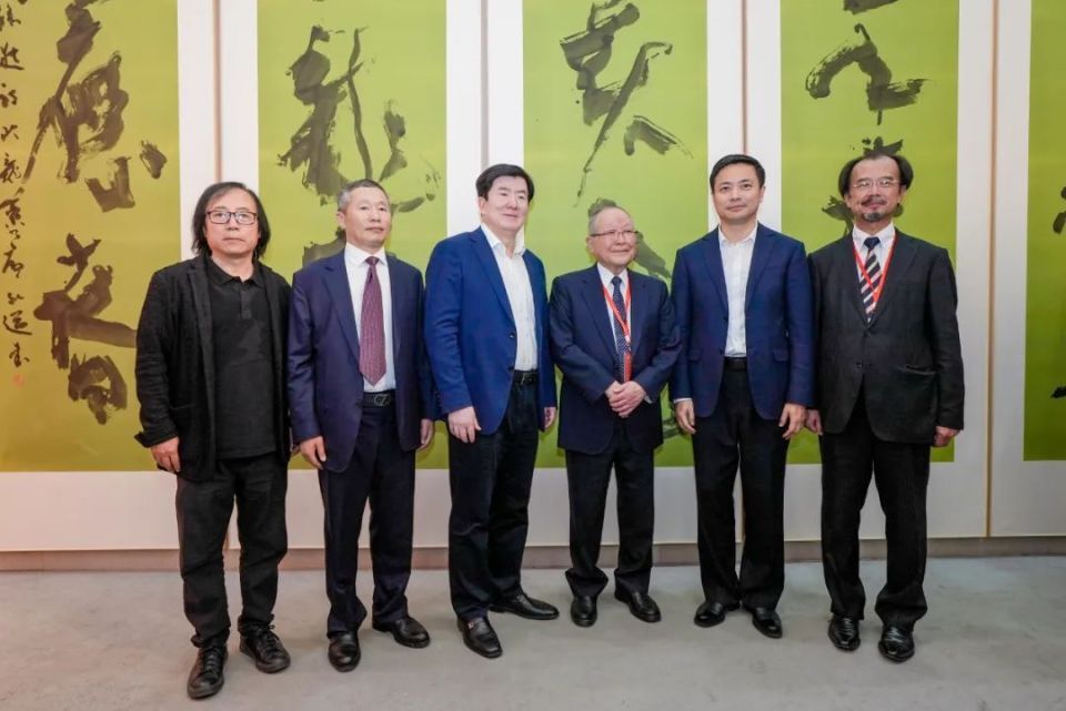 "翰墨传薪——苏士澍 星弘道 中日书法艺术交流展"在荣宝斋隆重开幕