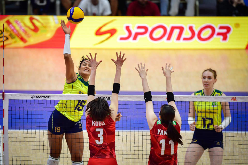 世联赛爆冷:日本女排3-2巴西进决赛,中国女排再失亚洲