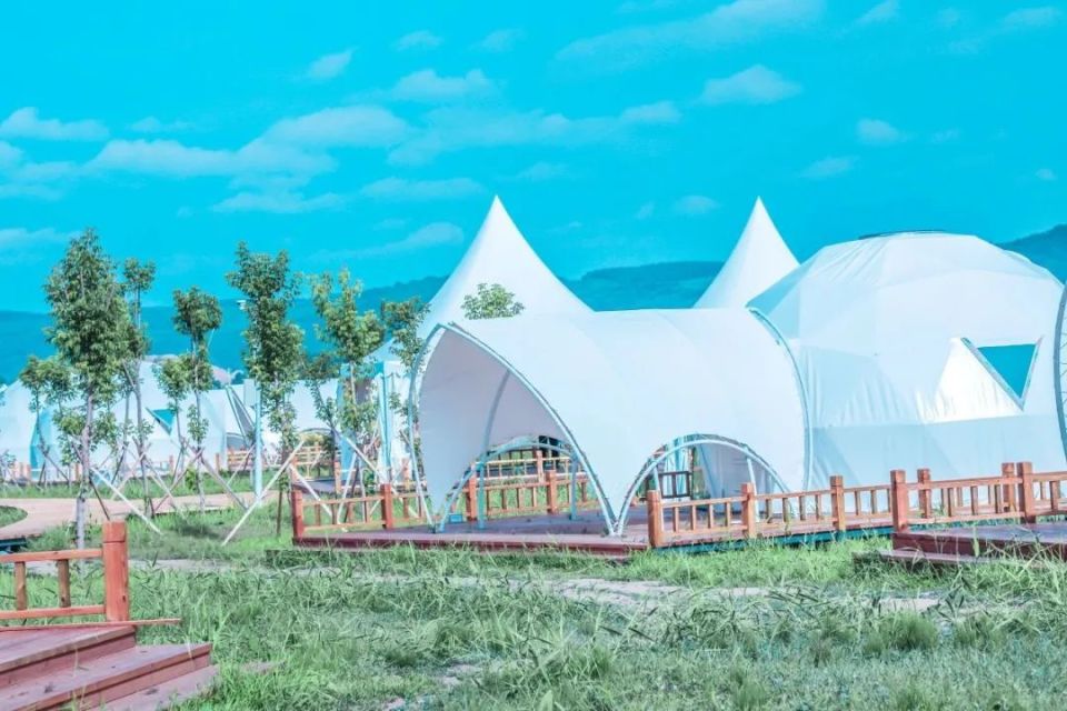 松原查干湖星空露营地氛围感拉满!