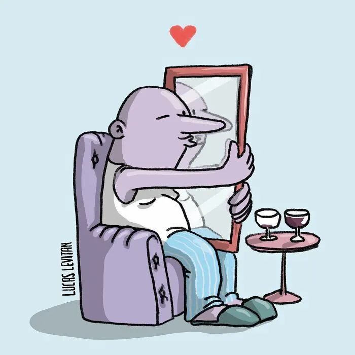 20幅讲述人性的插画,幽默又讽刺,让人受益匪浅