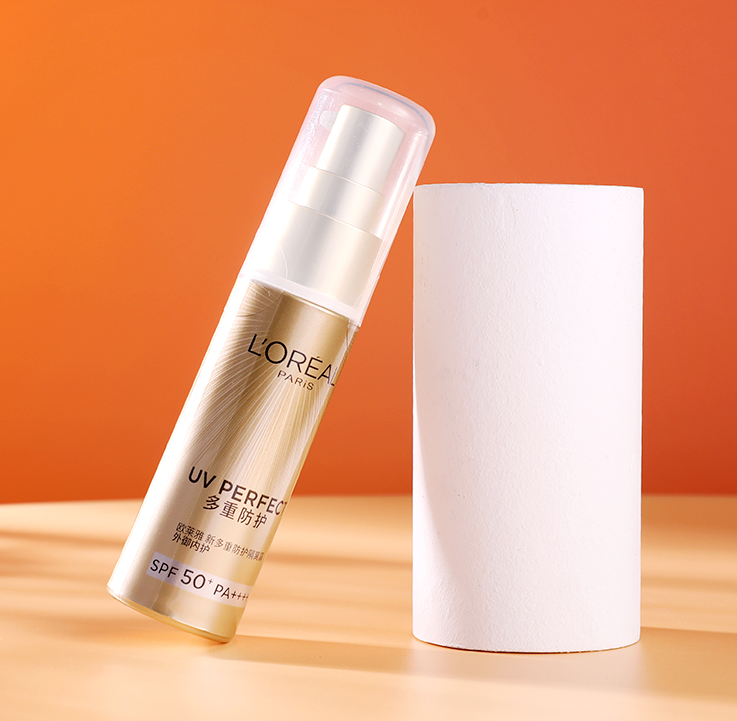 隔离 防晒 养肤,欧莱雅小金管spf50 一瓶搞定,买一送二!