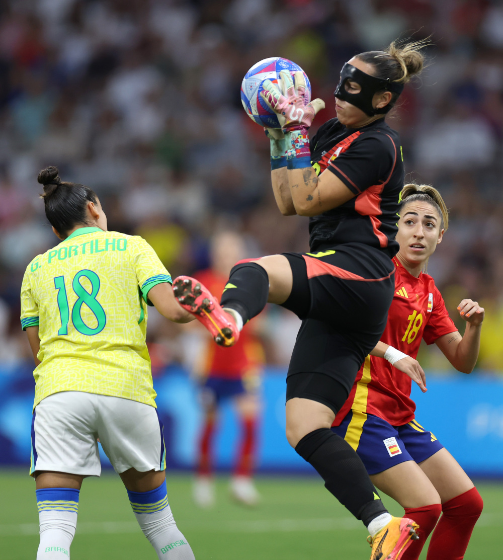 巴黎奥运会丨足球——巴西女足晋级决赛(2)