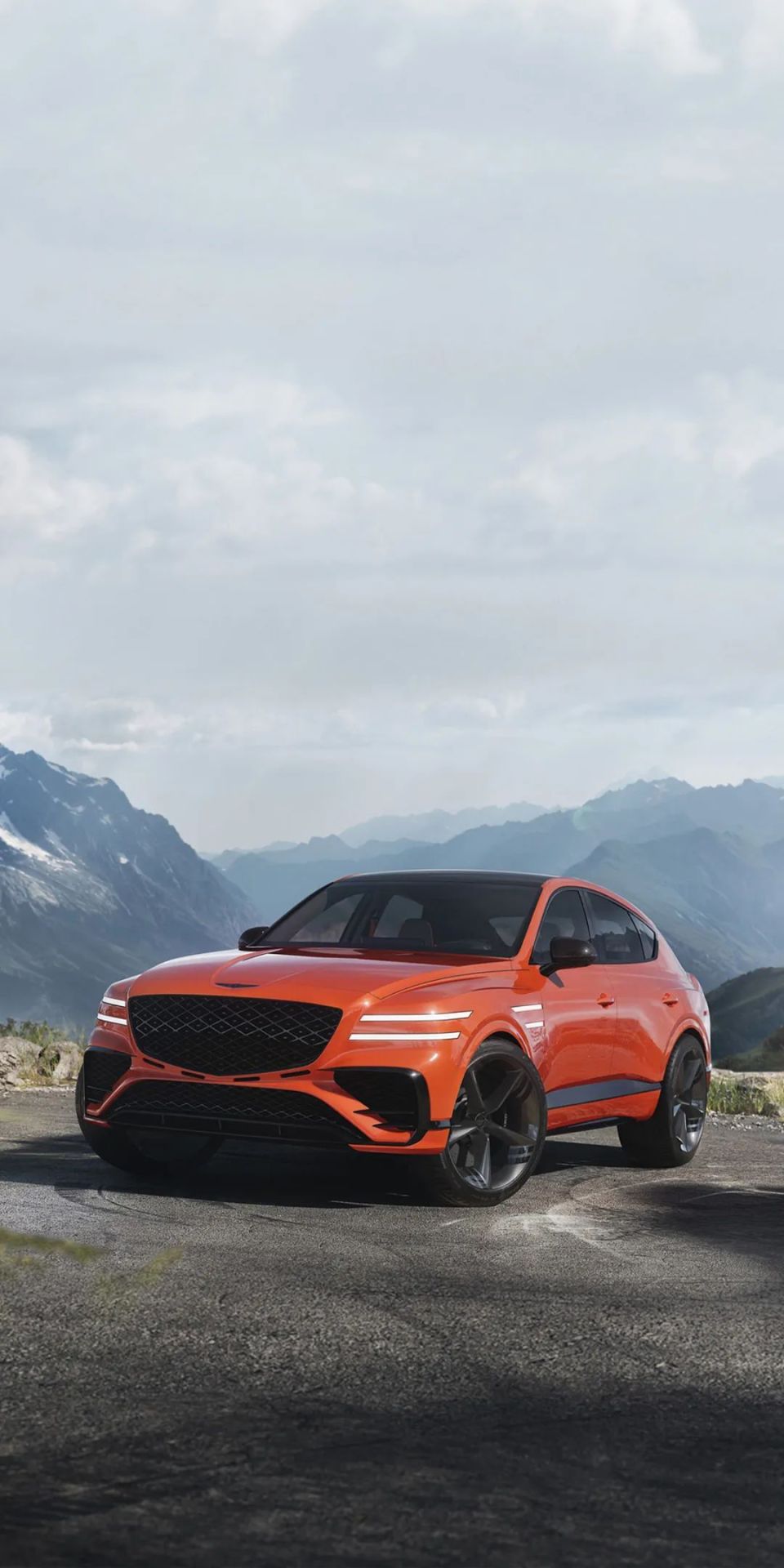 捷尼赛思gv80运动型轿跑概念车