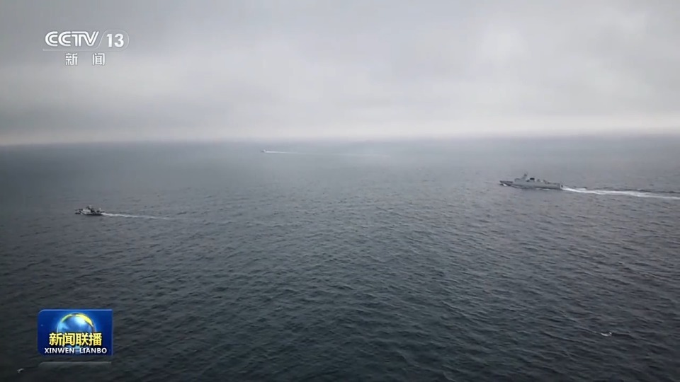 福建海警位乌丘屿,东引岛附近海域开展综合执法演练