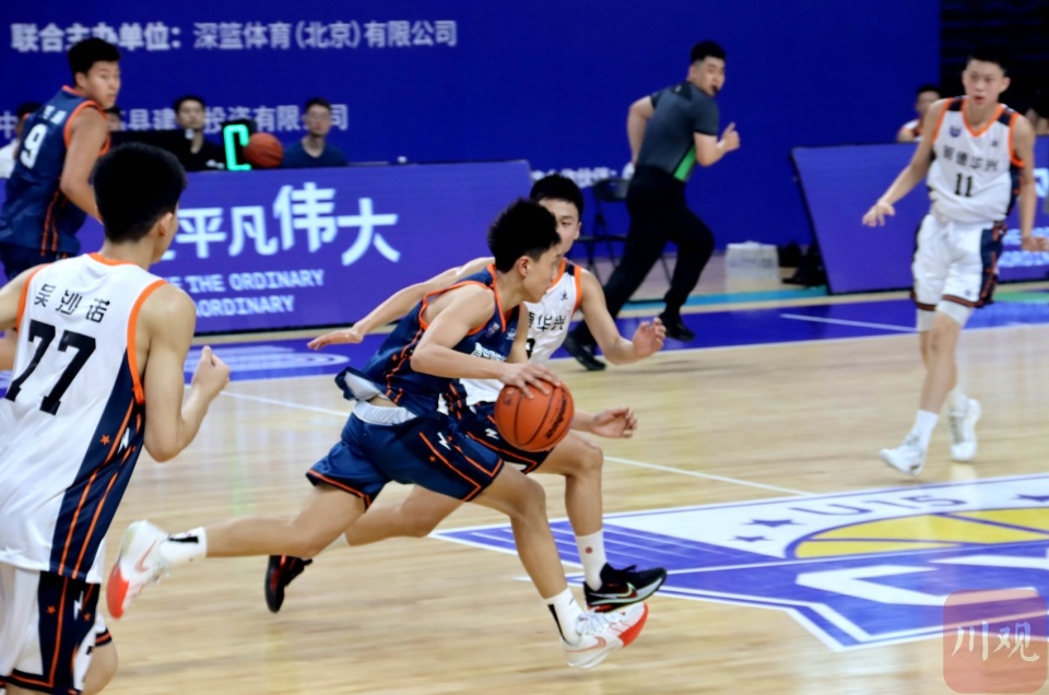 2024年全国(u15)青少年篮球联赛前十六强决赛男子组在宜宾高县开赛