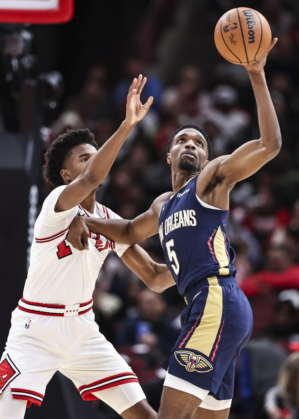 篮球——nba常规赛:公牛胜鹈鹕