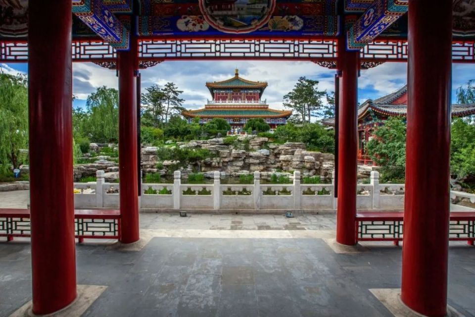 北京园博园北京园展园恢复开放